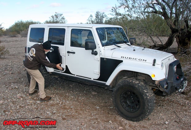 Rugged Ridge 12300.52 Jeep Wrangler JK Magnetic Protection Panel Kit 2-Door 