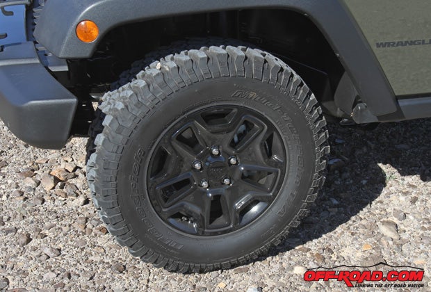 2016 Jeep Willys Edition Wrangler BFGoodrich Tires