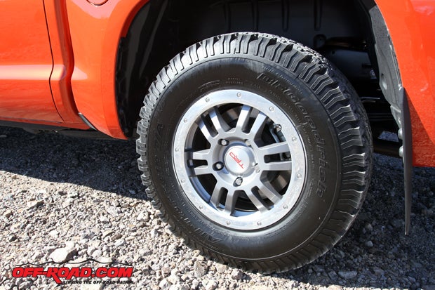 2015 Toyota Tundra TRD Pro Tires