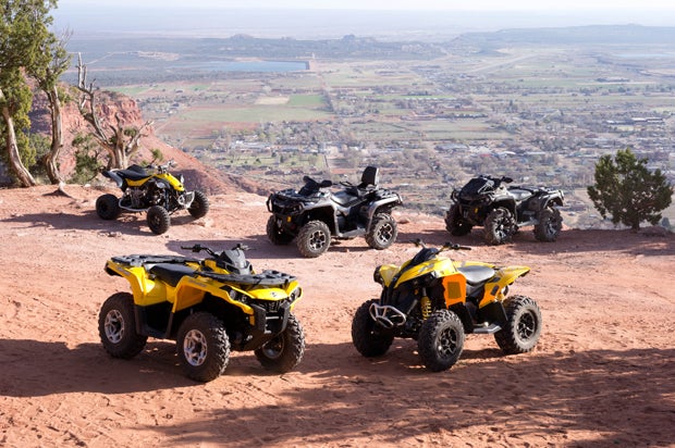 The ATV lineup remains mostly unchaged for 2014