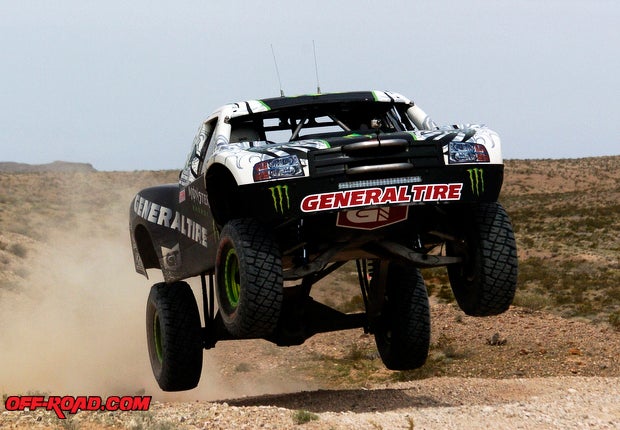 BJ Baldwin earns the win at the 2011 Mint 400. Photo: Art Eugenio 