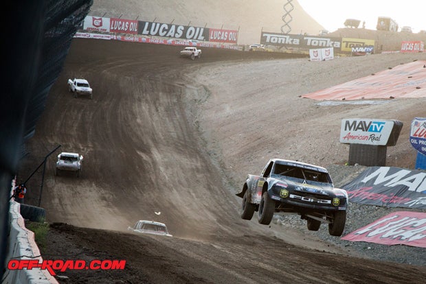Brian Deegan out in front in Pro 2, which was a familiar place for him as he took the sweep at Rounds 5 & 6.