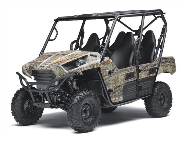 A camouflage Teryx4 will be available in 2014. 