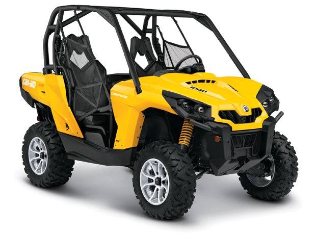 The 2015 Can-Am Commander line will feature new wheels. 