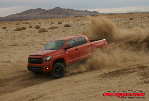 The 2015 Toyota TRD Pro lineup includes the 4Runner, Tacoma and Tundra (above).