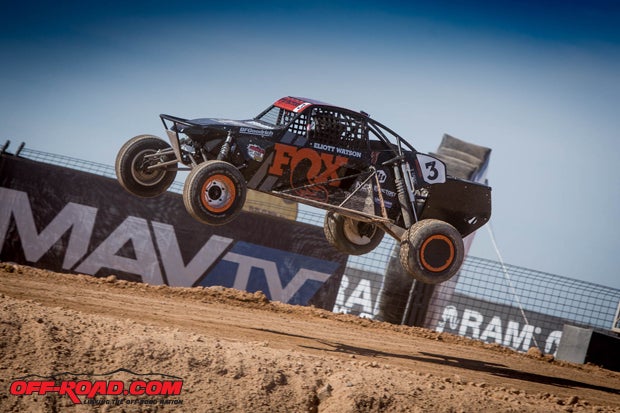Eliott Watson had an impressive weekend, sweeping the Pro Buggy class in both rounds of racing. 