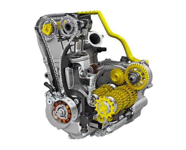2014 Suzuki RM-Z450 Engine Cutaway