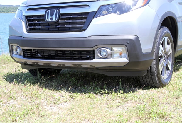 Ground clearance on the Ridgeline is 8 inches, which is the lowest in the mid-size segment. The truck performs well off of the highway but is not without limitations.