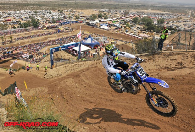 Josh Grant earned his first National motocross win since 2010 in the first 450cc moto.