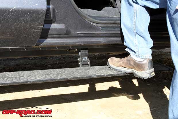 AMP Research offers truck and SUV access with its PowerStep. 