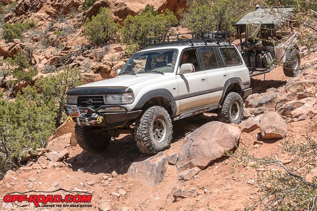 We took our Dinoot trailer with us on the Kokopelli Trail. 