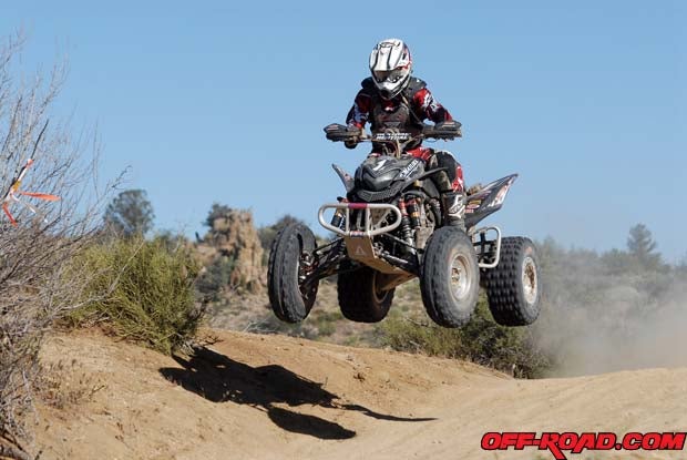 Wayne Matlock took the overall win in the Pro ATV class. Photo by Art Eugenio 