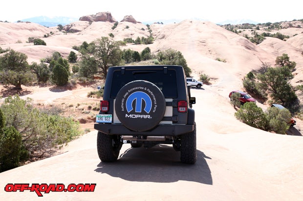 Jeep, Mopar and Dodge Ram put together two great rides of us in Moab, Utah. 