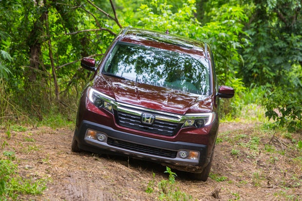 The Ridgeline is certainly capable off-road, but it is still limited by ground clearance, suspension travel, and articulation. 
