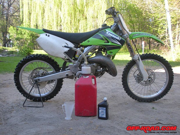 2 Stroke Dirt Bike Oil Mix Chart