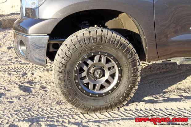 There's no doubt tires are one of the most important off-road upgrades you can make. The biggest question to ask yourself is how often you'll be off of the highway and how much driving on the road you'll do. Buying a mud-terrain when all you really need is a good all-terrain is an important distinction to make... or, there are options now like the Nitto Ridge Grappler that are a hybrid of mud-terrains and all-terrains.