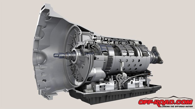 The new eight-speed transmission is fitted to every 2014 Jeep Grand Cherokee. 