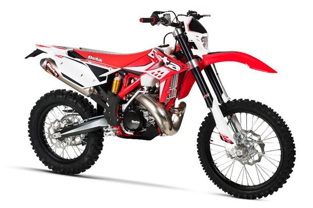 Beta will offer two two-stroke models in 2014 that receive a number of updates but retain 2013 pricing. 